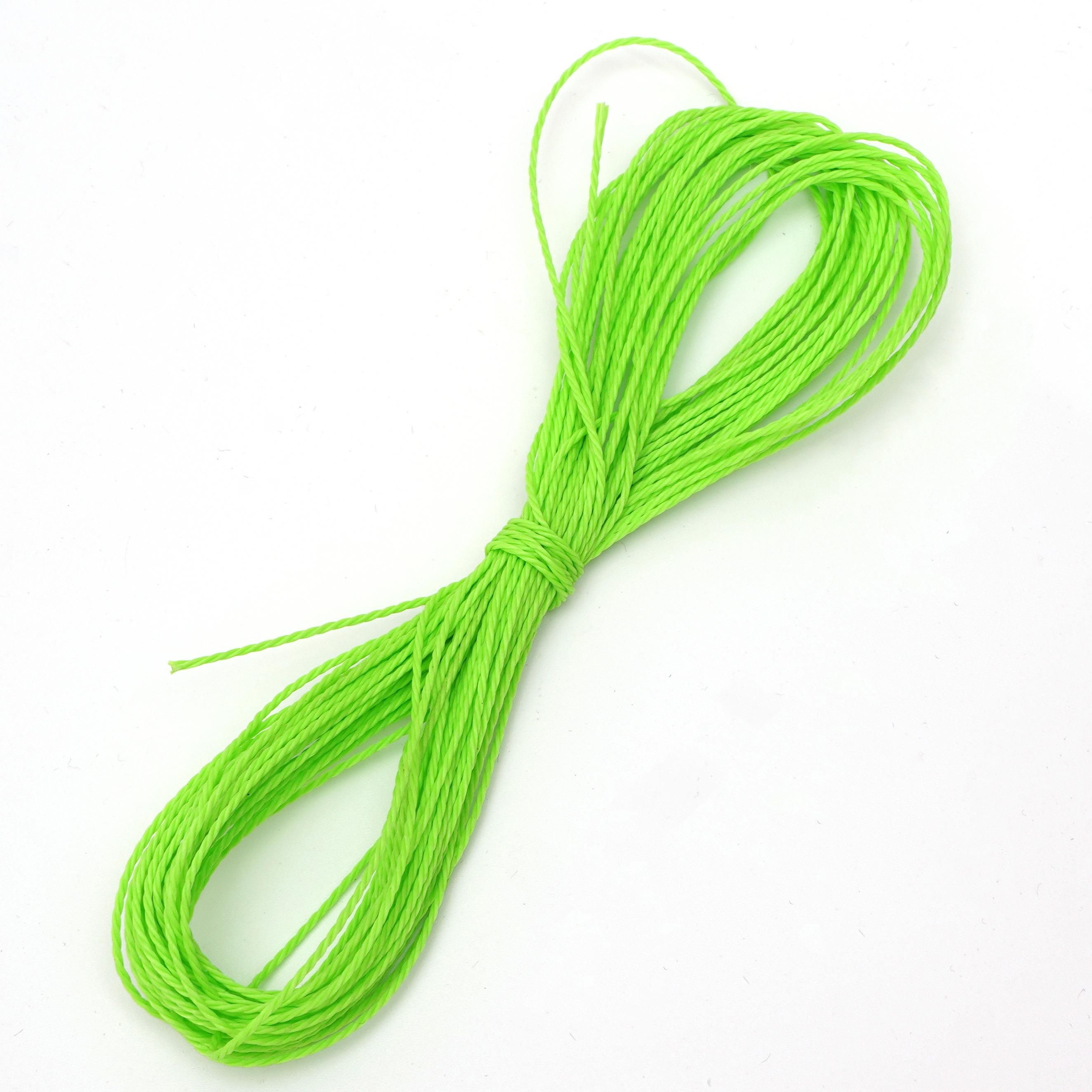 

10 метров кожаный шнур вощеный шнур хлопковая нить шнурок ремешок веревка для изготовления ювелирных изделий DIY браслет принадлежности 11