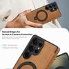 KEYSION Leather Flip Wallet Case for Samsung Galaxy S25 S26 Ultra 5G S26+ S25 FE Card Slots Magnetic 360 Ring Stand Phone Cover