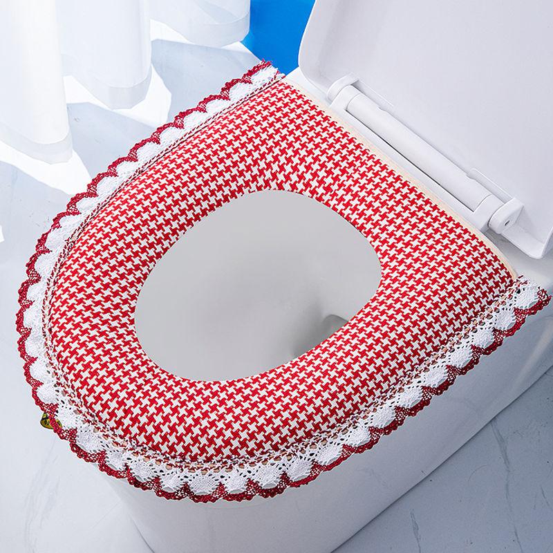 Toilet Seat Cushion Seasonal Universal Zipper Toilet Seat Toilet Cover Toilet Seat Cover Household Toilet Seat Cushion