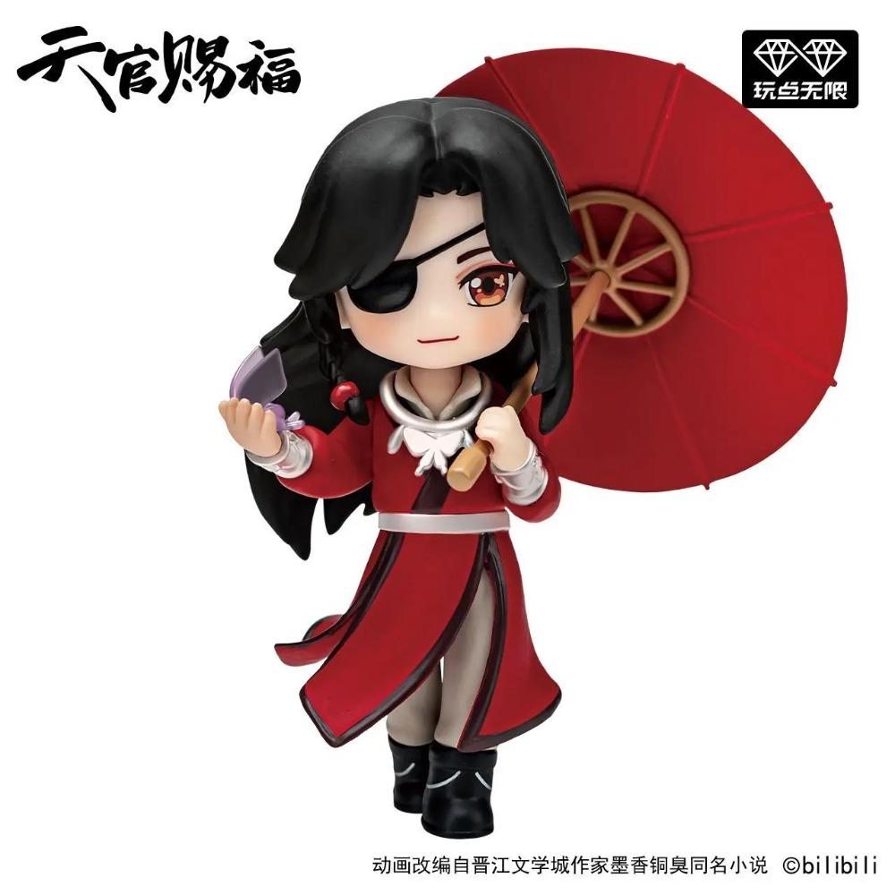Genuine Heavenly Official Blessing Xie Lian Hua Chneg San Lang Lucky To Meet You Series Action Figures Desk Decoration Toys Gift