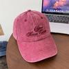 Baseball Hat Vintage Washed Cotton Snapback Visor Peaked Hats Causal Outdoor Use Sun Protection Duck Tongue Caps Fashion Embroidery Women