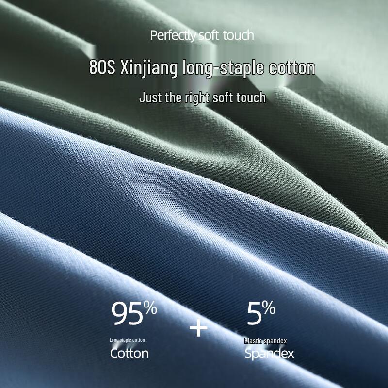 Woodpecker Men's 7A Antibacterial Cotton Boxer Briefs 4-Pack