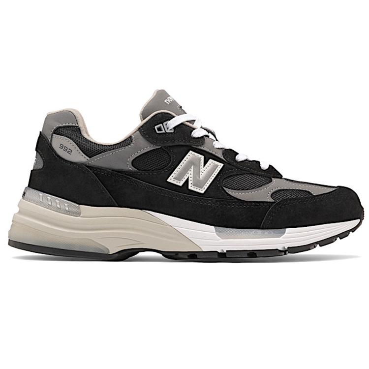 New New Balance 992 Black Grey Suede M992EB