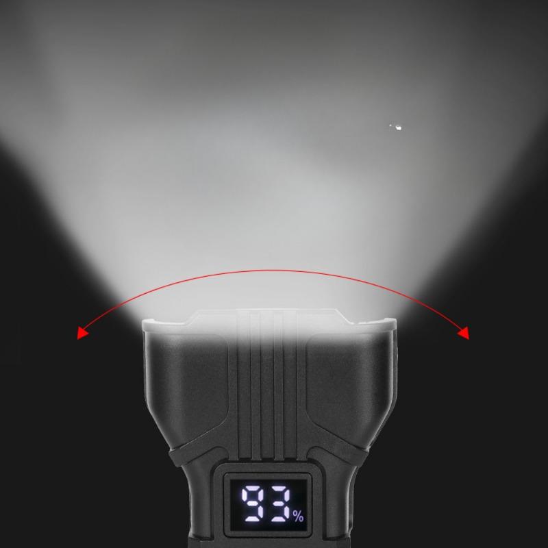 1PC Super Bright Bicycle Light 8 Lights Night Riding Strong Light Flashlight USB Charging Outdoor Mountain Bike Riding Equipment