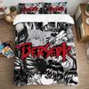Anime Berserk Bettwäsche Set Jungen Mädchen Twin Queen Size Bettbezug Kissenbezug Bett Kinder Erwachsene Mode Home Textileextile