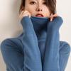 Women's 2023 Spring/Autumn Plus Size Turtleneck Wool Pullover Sweater
