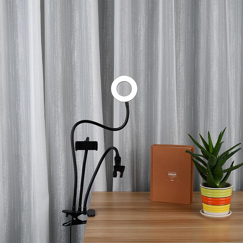 Dual-Purpose LED Clip Light for Online Classes and Live Streaming