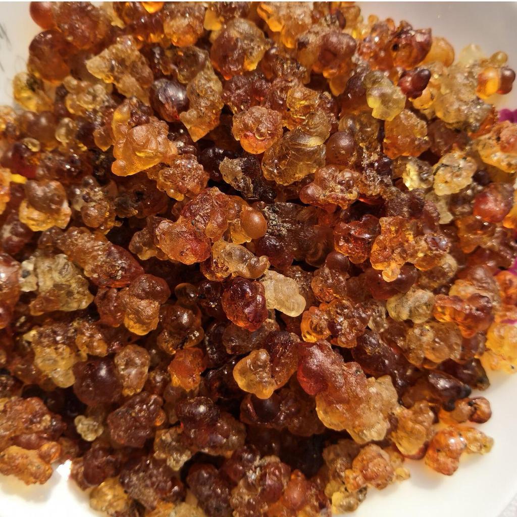500g Hand-Picked Edible Yellow Peach Gum, Easy To Soak & Clean, Perfect with Snow Nest & Soap Bean