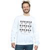 Disney Mens Mickey Mouse Wink And Smile Sweatshirt
