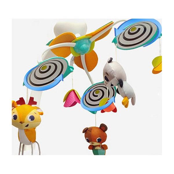 Tiny Love Premium Classic Forest Mobile + Holder + Black and White Mobile Korean Childrens Toys