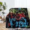 Game Controller Theme Printed Blanket - Perfect for Couch, Bed, Travel & Outdoor Use | Machine Washable, Cozy & Durable.