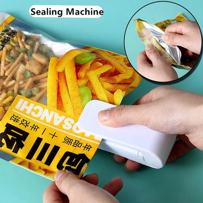 Mini Heat Bag Sealing Machine Package Sealer Bags Thermal Plastic Food Bag Closure Storage Sealer Packing Kitchen Accessories