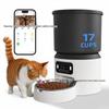 4L Smart Wifi Cat Feeder: Anti-Clogging, Dual-Frequency Food Dispenser with Remote Refilling
