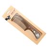 Mandarin Ducks Hand-Painted Peach Wood Hair Comb for Daily Use