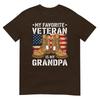 My Grandpa Is A Veteran Fathers Day Veteran Day TShirt