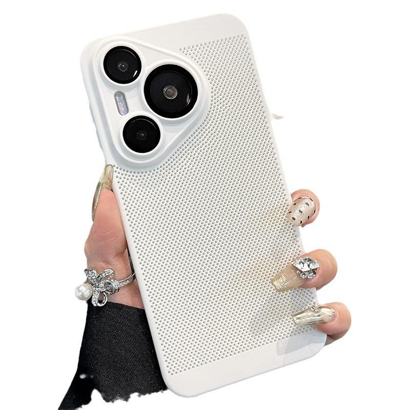 Applicable to Huawei Pura70Ultra breathable heat dissipation mesh mobile phone case light luxury ultra-thin with its own lens film P60 hard