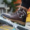 High Top Safety Shoes Men Steel Toe Work Shoes Men Women Work Safety Boots Anti Smash Safety Indestructible Waterproof Boots