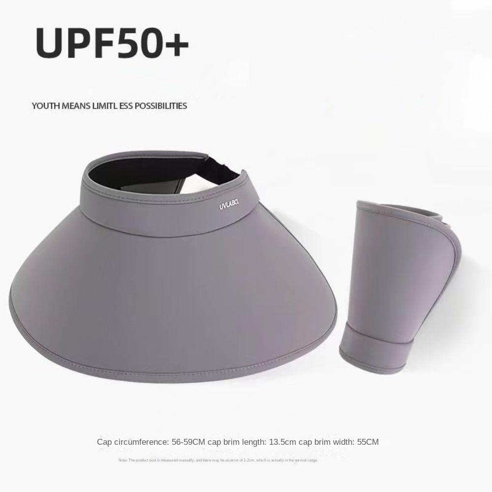 Wide Brim Empty Top Hat Versatile Bucket Hat Hot Sale Sunscreen and Shading Hat  Outdoor Sports