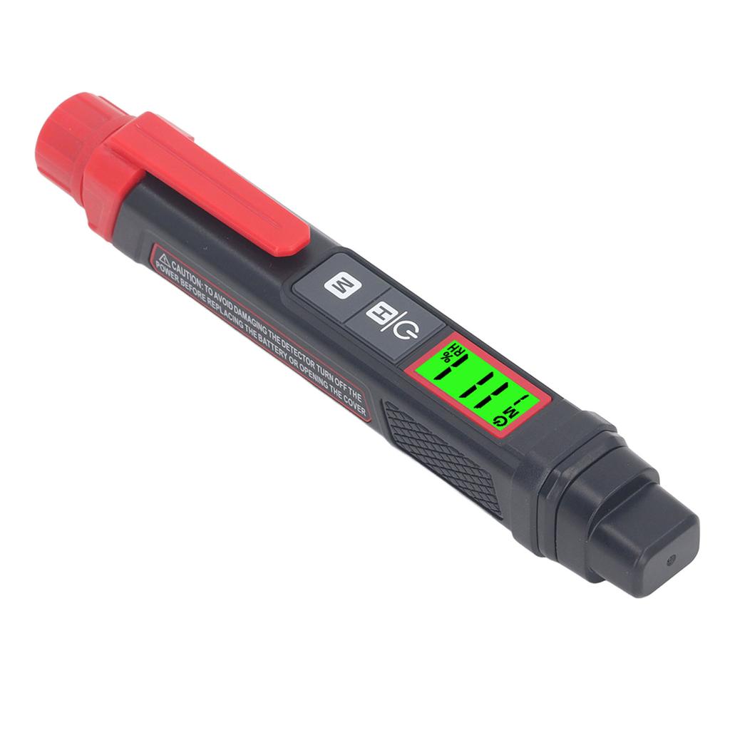 Portable Moisture Meter Pin Type LCD Screen Digital Moisture Tester for Wall and Wood Humidity