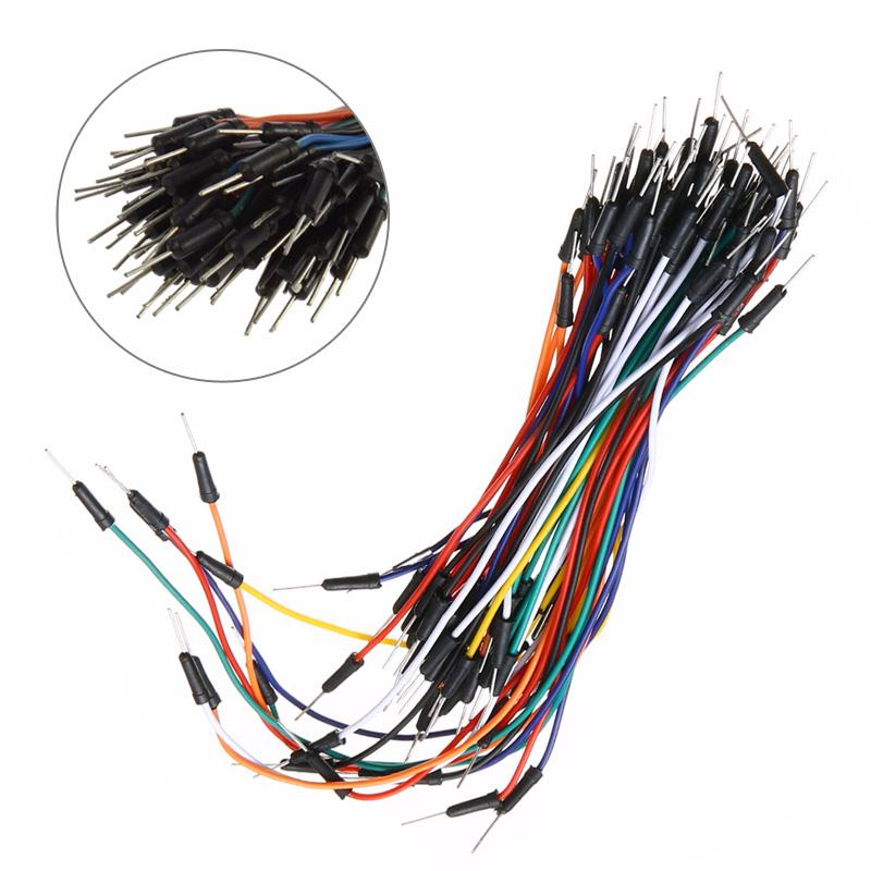 65pcs~male to male solderless flexible breadboard jumper cable wires for'arduiFB 65pcs~male to male solderless flexible breadboard jumper cable wires for'arduiFB