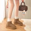22. Snow boots, new non-slip winter warmth, fleece thickened, classic short snow cotton boots, cotton shoes
