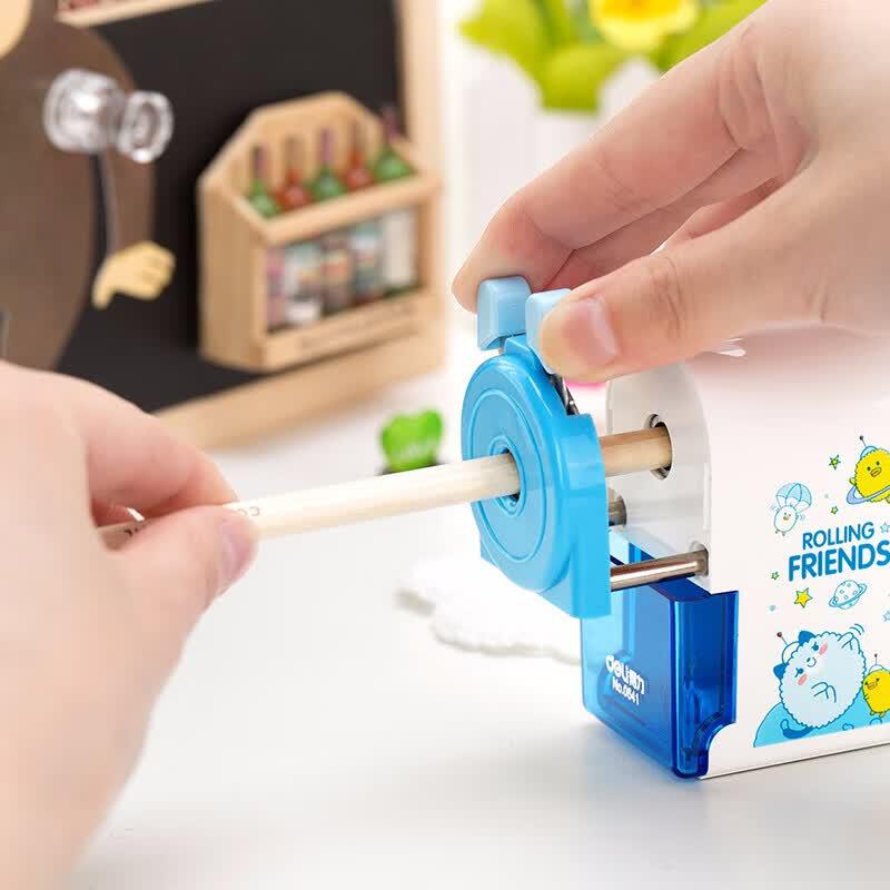 Deli 0641 Hand-Crank Pencil Sharpener