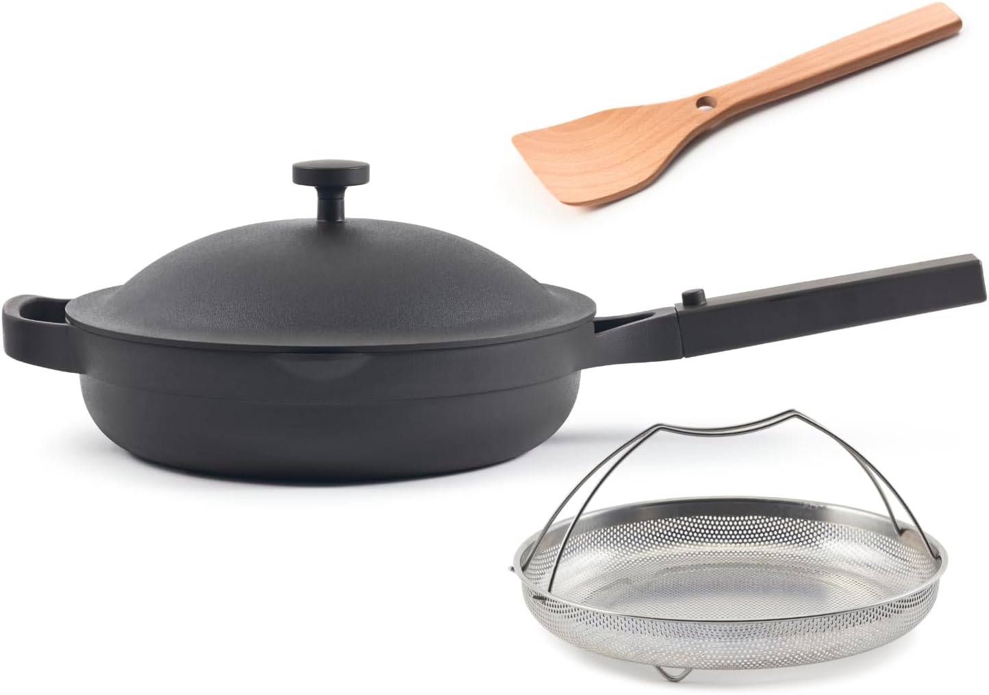 

Factory Direct Sale 2.0-10.5 Inch Nonstick Aluminum Frying Pan Multi-functional Saute Pan for Home коричневый