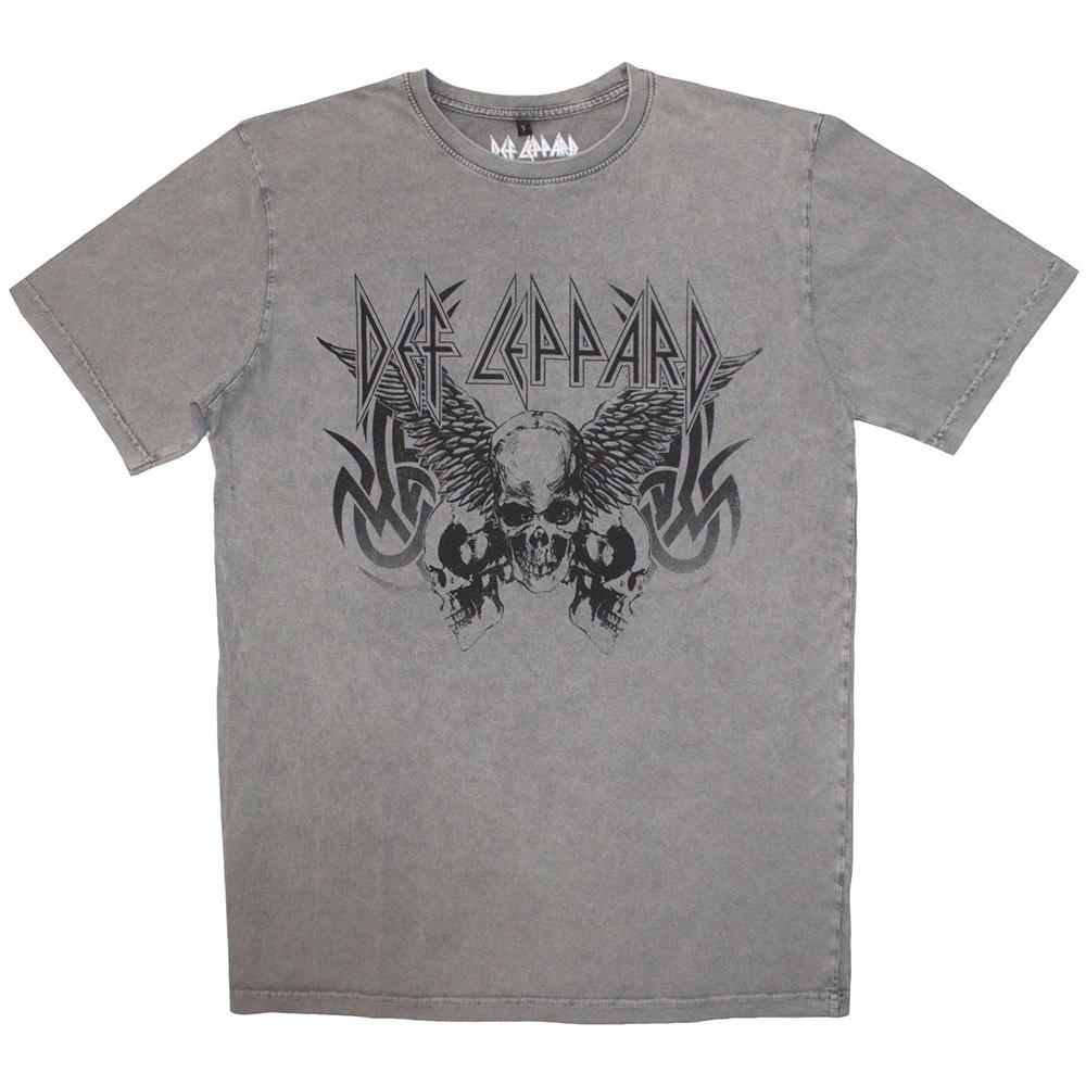 Def Leppard Tribal Skull Official Tee T-Shirt Mens 3XL