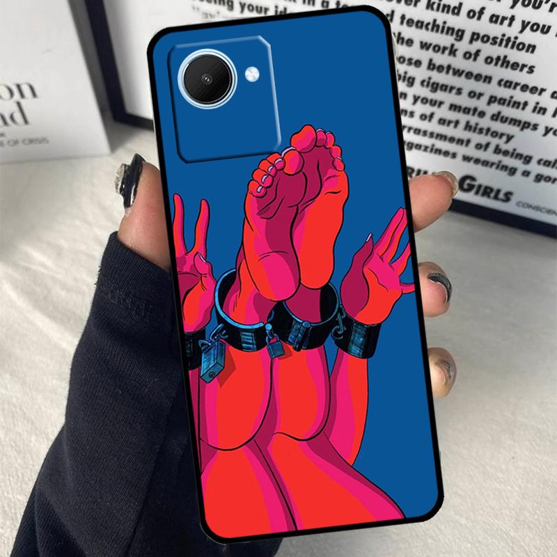 Girls Bikini Sexy For Realme C75 C55 C71 C61 C53 C33 C63 C51 C65 C67 11 12 13 14 15 Pro Plus GT6 GT7 Pro Case