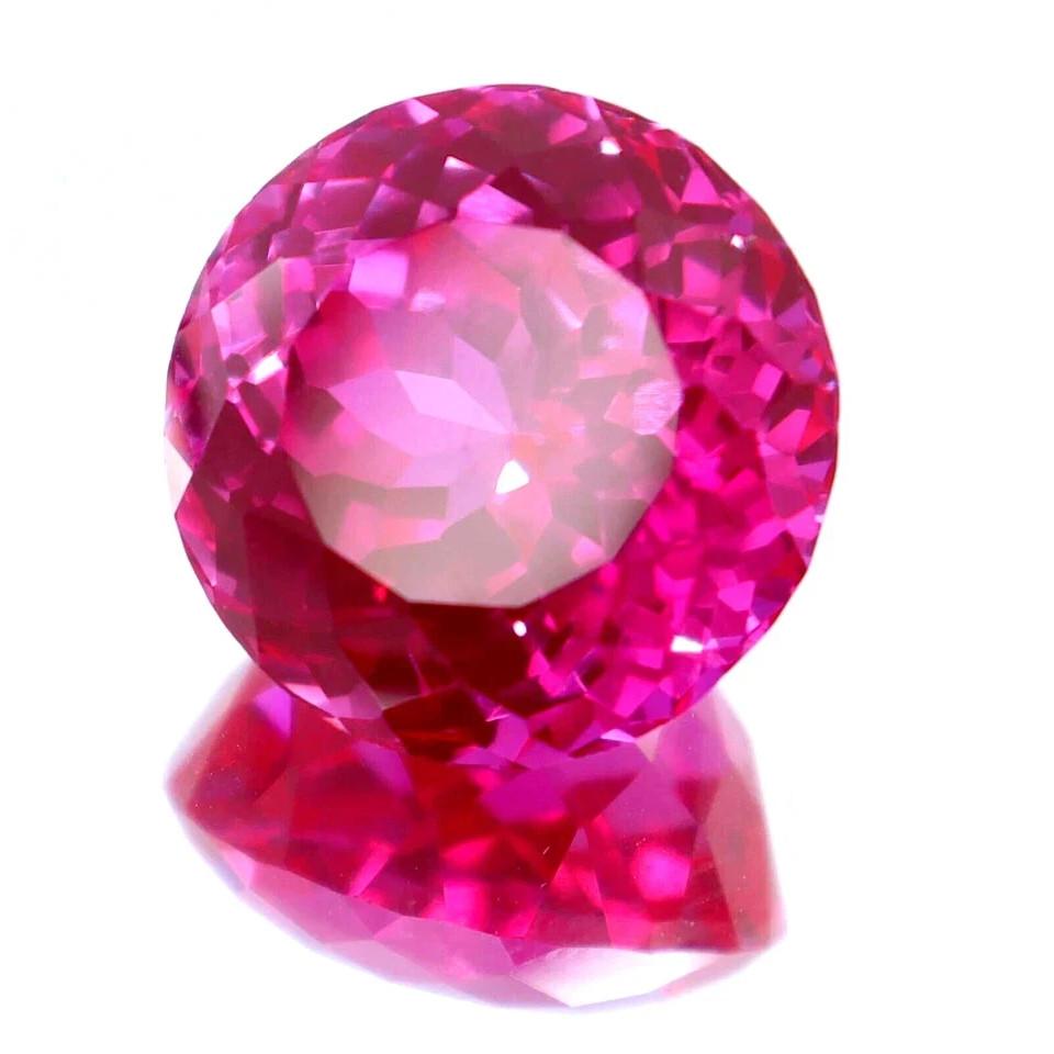 Round Cut Natural Pink Spinel 12+ Ct Beautiful Certified Loose Gemstone