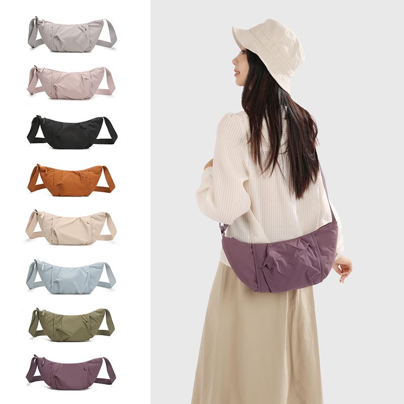 Lightweight Hobo Bag Large Capacity Crossbody Bag Commuter Bag Women's Travel Shoulder Bag