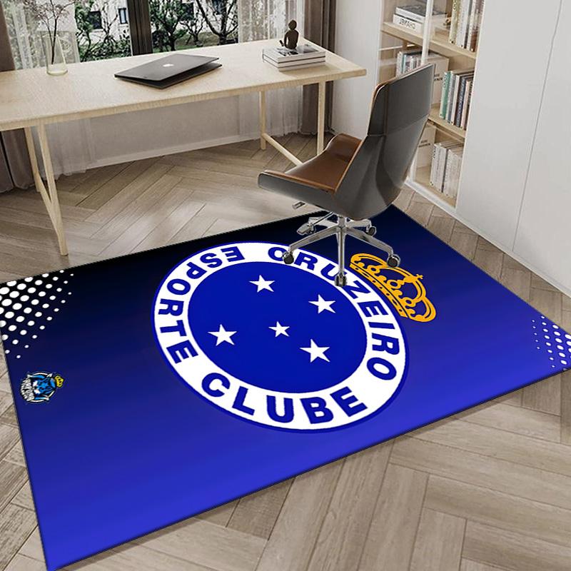 Fc Emblem Printed Area Rug for Office, Chair Rug, Decorative Carpet Floor Mat, Large Size Fan gifts Christmas gifts