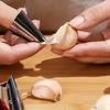 Stainless Steel Garlic Peeler Multifunctional Kitchen Tool Food-Safe Kitchen Accessories, Garlic Grinder, Finger Chestnut Peeler