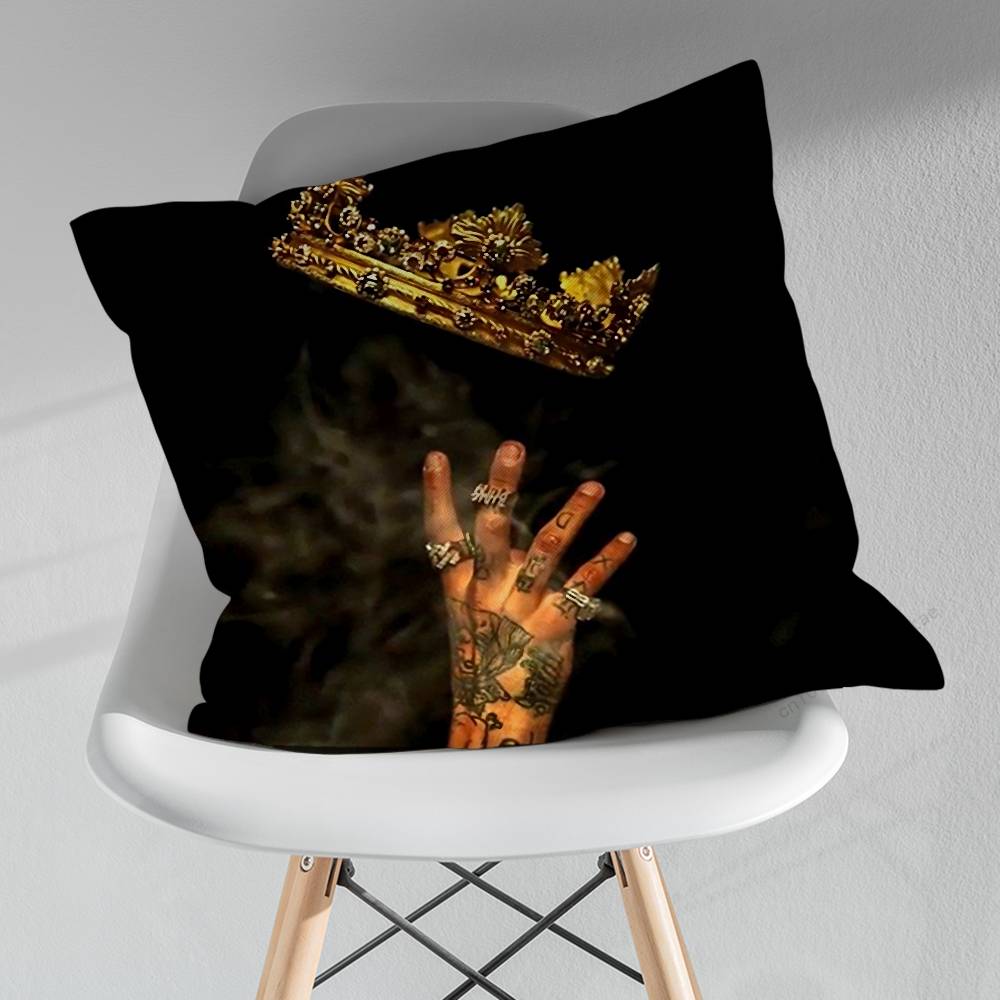 Italy SSfera EEbbasta Rapper Various Sizes Square Pillow Case For Car Home Bedchamber Decor Birthday Gift