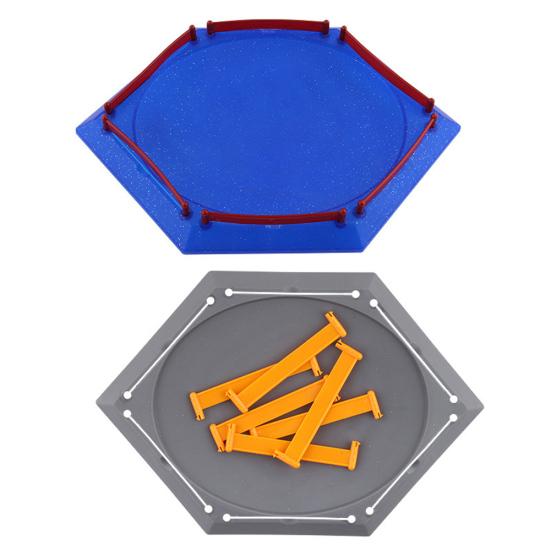Round/H-ex Burst Gyro Arena Disk Duel Launcher Stadium Kids Toy for Beyblades