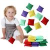 10pcs Mini Bean Bag Multi Color Portable Cloth Sand Bag Throwing Toy Children's Interactive Toy Outdoor Sports Throwing Game