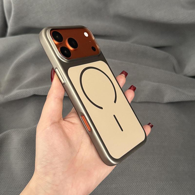 AG Matte Ultra Thin For Magsafe Charge Case To for Apple iPhone 17 Air 16 15 14 Plus 13 Pro Max Magnetic Hard Shockproof Cover