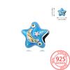 Beads Copper Charms Original Variable Temperature Stars Moon Sun Beads Fit Bracelet Jewelry Diy Fine Gift Accessory