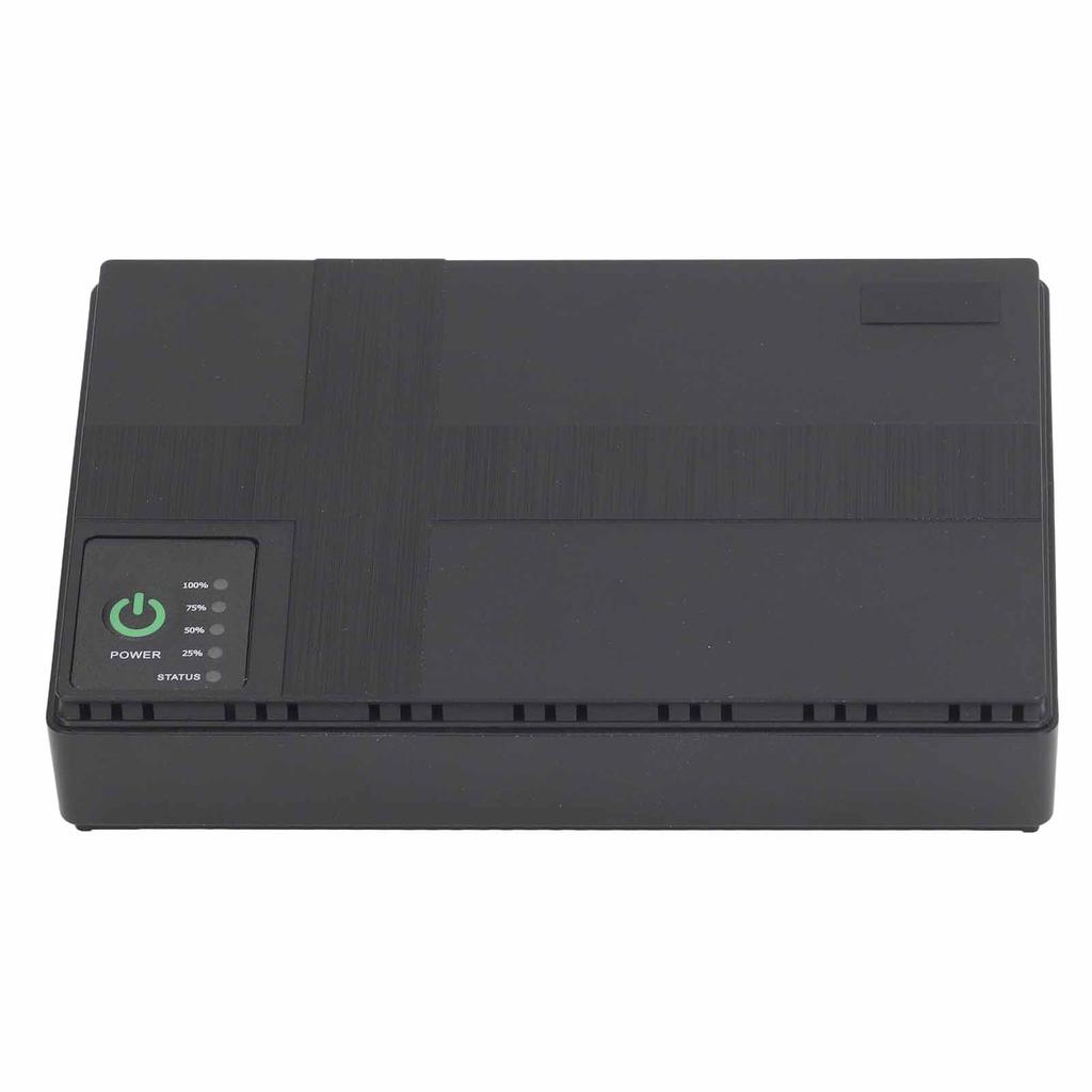 Bateria de Backup UPS 10400mAh 5V 9V 12V 2A POE 15V 24V 1A Saída Fonte de Alimentação Ininterrupta 85‑265V Plugue UE