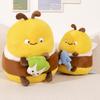 Plush Creative Cute Bee Doll Soft Stuffed Animal Toy Adorable Gift For Kids 25cm 35cm And
