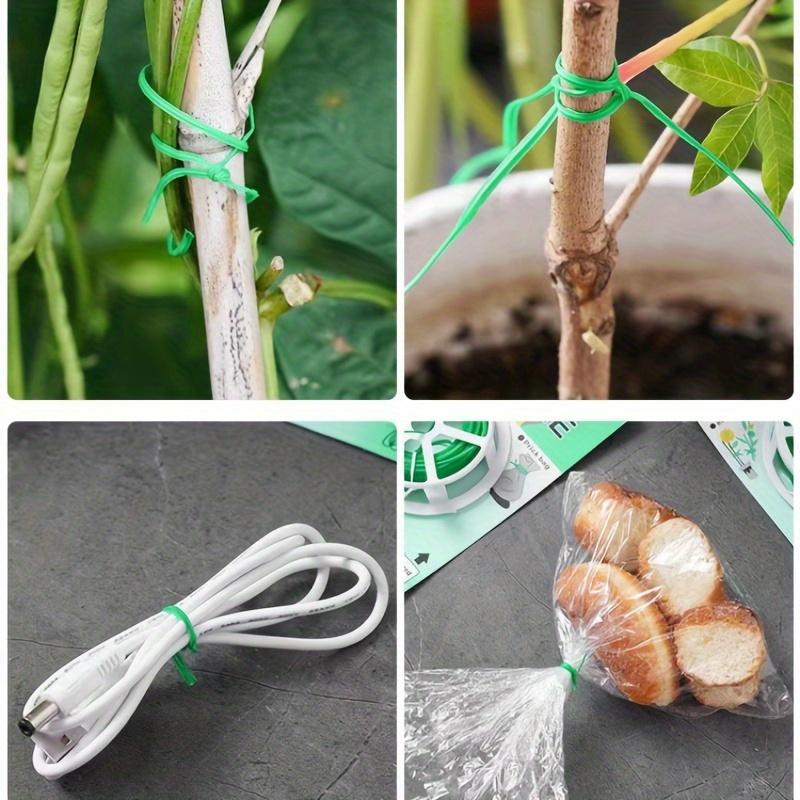 30m Gardening Binding Wire, Plastic Twist Ties, Plant Fixing Wire, Portable Garden Cable Ties, Gardening & Lawn Care