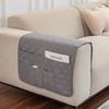 Multi-Pocket Sofa Armrest Organizer: Towel, Magazine & Remote Holder