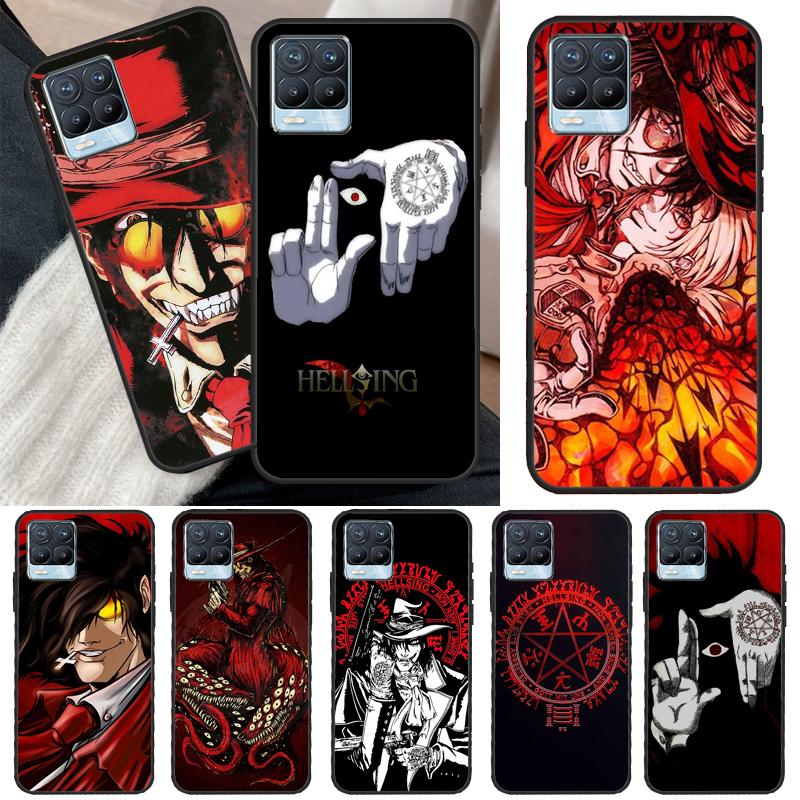 

Чехол Alucard Hellsing для Realme 9 8 Pro 8i 9i GT Master GT Neo 2 3, чехол для OnePlus 9 Pro 10 Pro Nord2 9R