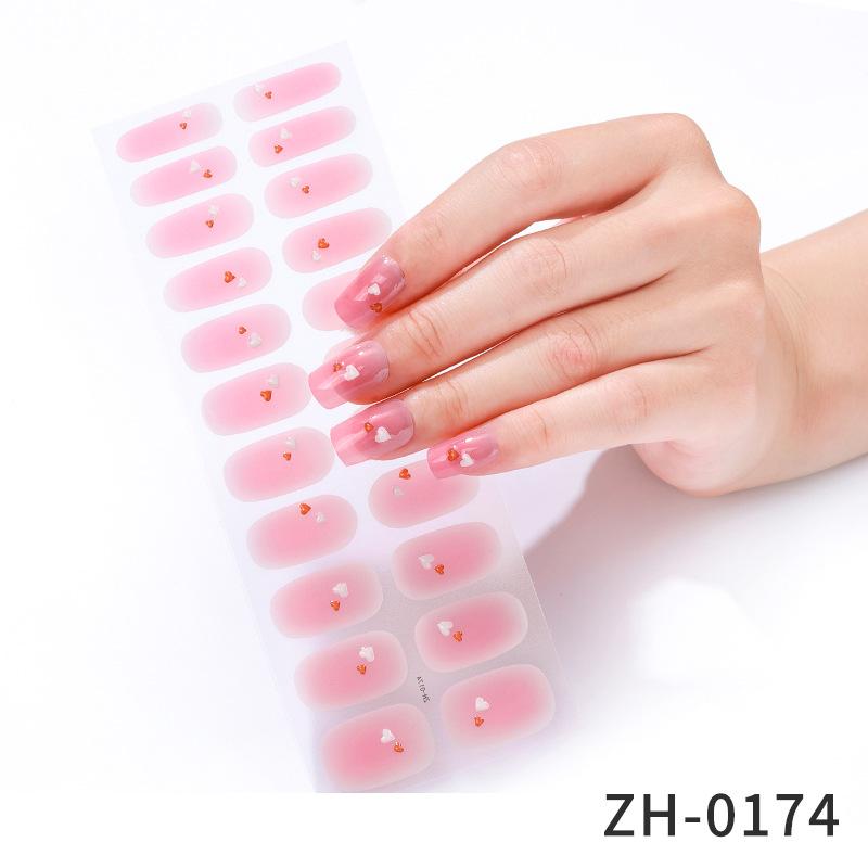 Beauty Nail Stickers Decoration Ice Stars Love Cartoon 5D Three-dimensional Nail Art Stickers Mix