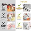 Fast Meal Prep Kitchen Slicer Vegetable Cutter Stainless Steel Blades Dicer No Glove Multifunctional Gadget for Healthy Food Preparation