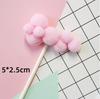 10-Pack 3D Hot Air Balloon & Rainbow Cake Toppers