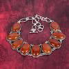 Carnelian Rough Necklace, Natural Gemstone 925 Solid Sterling Silver Necklace, Handmade Jewelry, Birthday And Anniversary Gift For Her