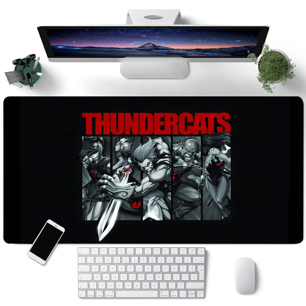 

Cartoon ThunderCats Mousepad Large Keyboard Desk Mat Gaming Mouse Pad LockEdge Non-slip Mat LE600x300x2mm
