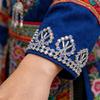 9M Imitation Diamond Chain Ribbon 2.4cm Width Lace Trim For Sewing Clothing Dress Cuff Ethnic Garment DIY Accessories