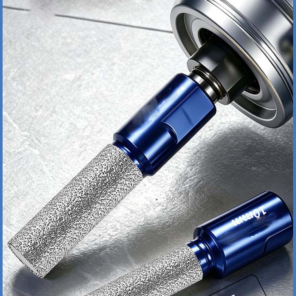 Thread Angle Grinder Drill Bit For Marble Granite Glass Dry Drilling With Cooling Wax Hole Opener Power Tool Accessories